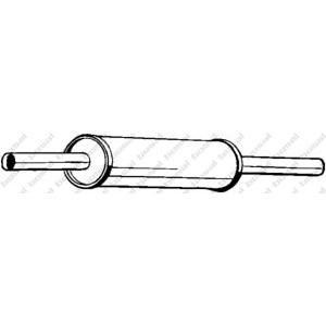 средно гърне BOSAL 233-373