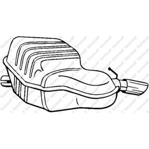 задно гърне BOSAL 235-149 