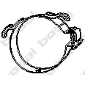 скоба, изпускателна система BOSAL 251-943