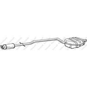задно гърне BOSAL 290-159 