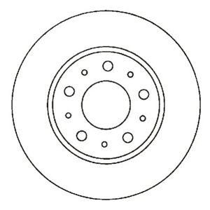 спирачен диск JURID 561866J 