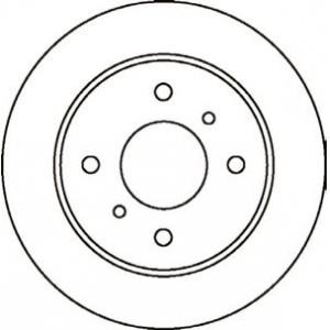 спирачен диск JURID 562032JC