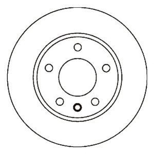 спирачен диск JURID 562040JC