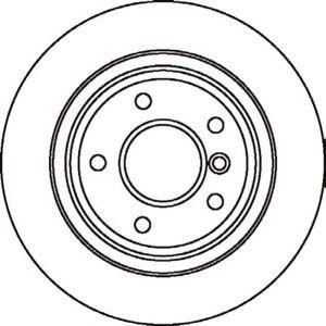 спирачен диск JURID 562062JC