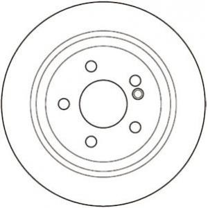 спирачен диск JURID 562102J 