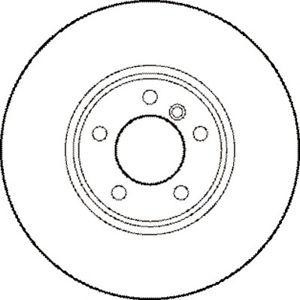 спирачен диск JURID 562134JC