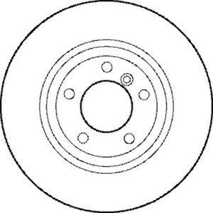 спирачен диск JURID 562188JC