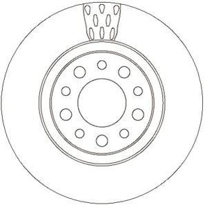спирачен диск JURID 562302J