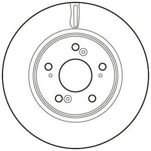 спирачен диск JURID 562746JC