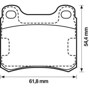 накладки JURID 571344J 