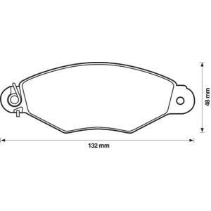Спирачни накладки MAFF 7.652.0