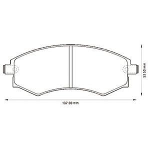 накладки JURID 572496J