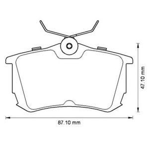 накладки JURID 572520J