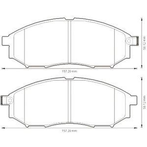 накладки JURID 572575J