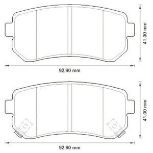 накладки JURID 572590JC