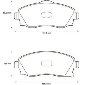 Спирачни накладки MAFF 7.712.0