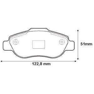 накладки JURID 573168J 