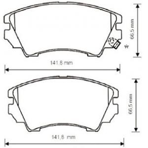 накладки JURID 573270JC