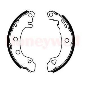 комплект спирачни челюсти BENDIX 362228B