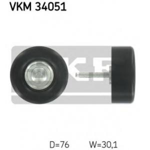 паразитна ролка пистов ремък SKF VKM 34051