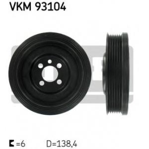 ремъчна шайба, колянов вал SKF VKM 93104 