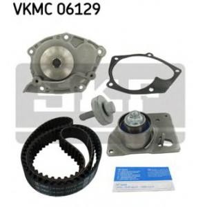 комплект водна помпа+ зъбен ремък SKF VKMC 06129 