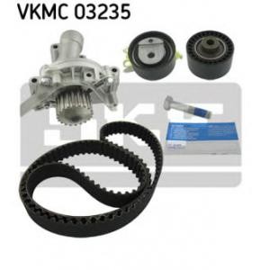 комплект водна помпа+ зъбен ремък SKF VKMC 03235 