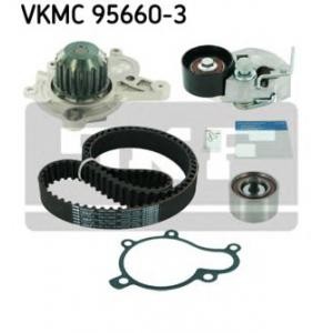 комплект водна помпа+ зъбен ремък SKF VKMC 95660-3 