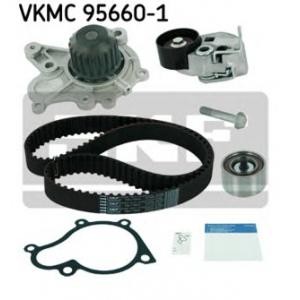 комплект водна помпа+ зъбен ремък SKF VKMC 95660-1 
