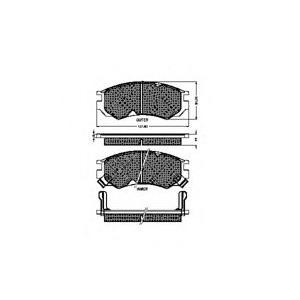 накладки SPIDAN 32689